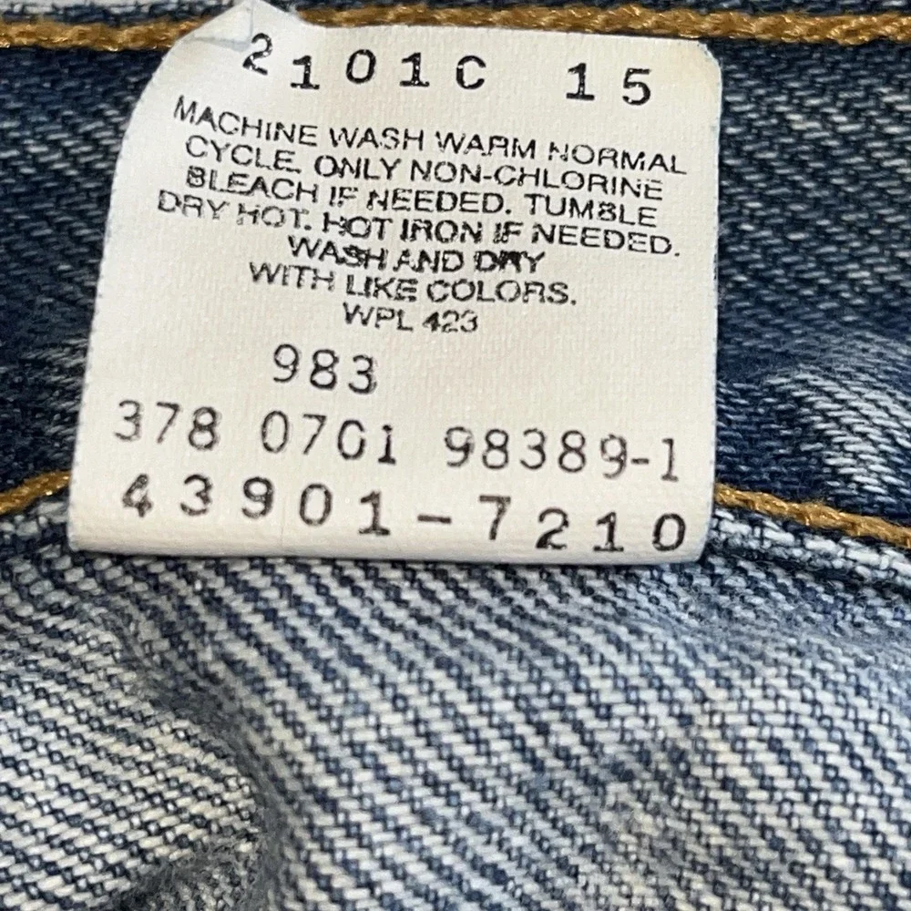 Vintage Levis Jeans Mens 38x30 Blue Relaxed Fit Straight Leg Medium Wash